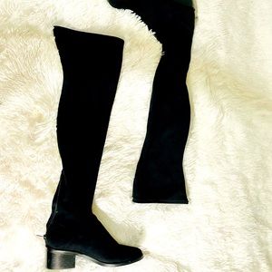 Steve Madden over the knee suede boots